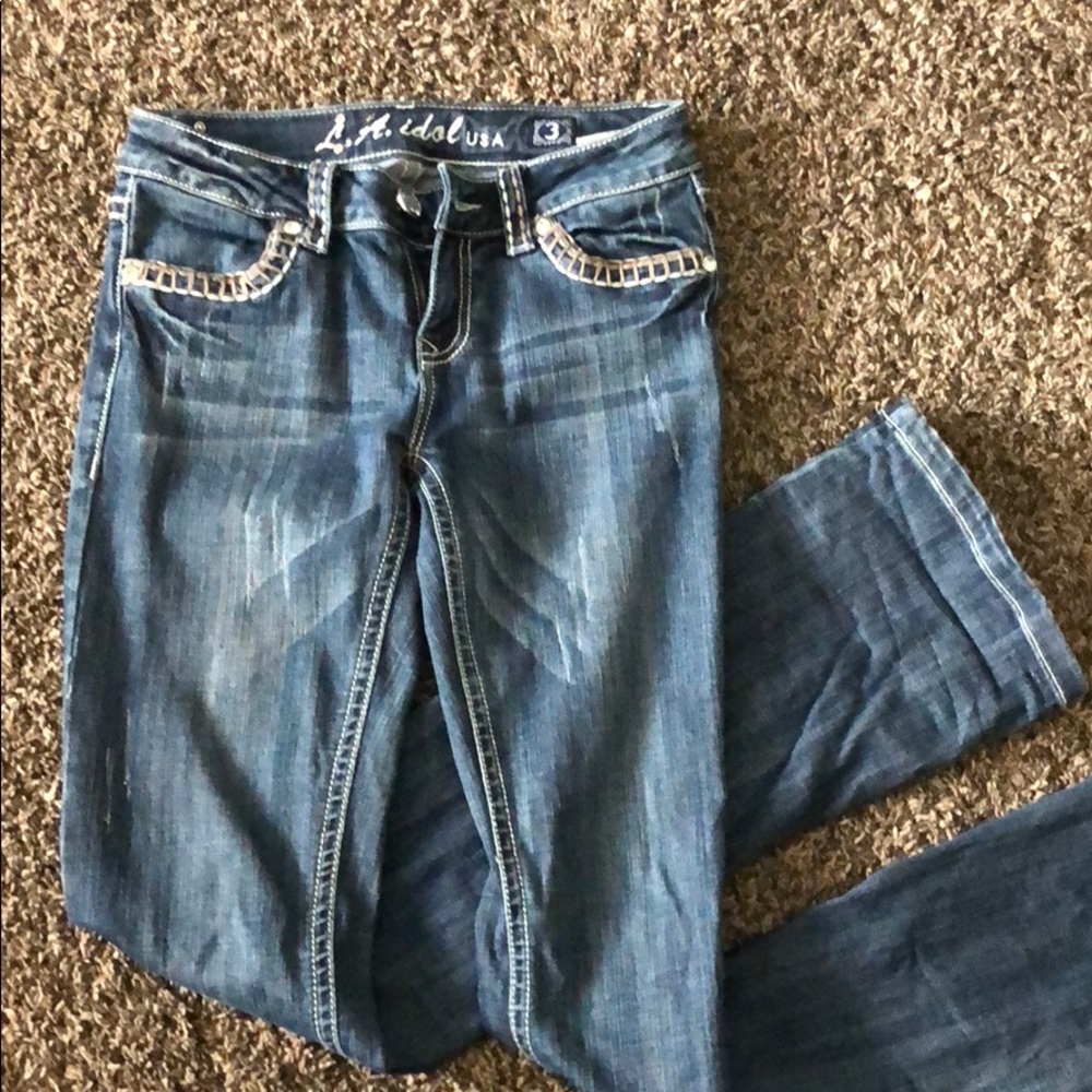 NWOT L.A. Idol bootcut jeans